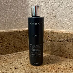 New Monat Black Shampoo & Conditioner
